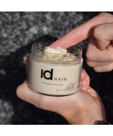 Idhair Extreme Titanium Mudwax - Strong Hold & Shine for Short Hair | Paraben-Free | 3 x 100ml Pack - Buy Online on SooperMarket.com