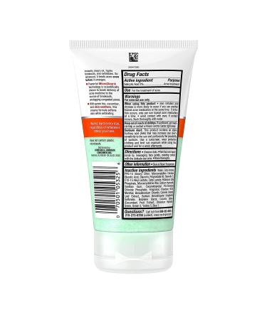 Neutrogena Oil-Free Acne Stress Control Power-Clear Facial Scrub - 2% Salicylic Acid Treatment - Exfoliating Daily Face Scrub for Acne-Prone Skin - 4.2 fl. oz - Buy Online on SooperMarket.com
