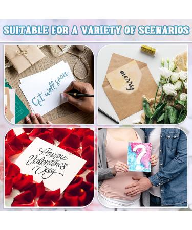 100 Sheet 140lb Blank Watercolor Paper Cards - 4x6 Inch Heavyweight Watercolor Cardstock for Painting, Invitations, Thank You Notes - Art Supply for Kids and Students - Buy Online on SooperMarket.com