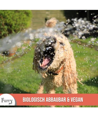 Furry Sensitive Dog Shampoo Perfume-Free Vegan All Fur Types Puppies & Dogs Made in Germany 250ml - Buy Online on SooperMarket.com