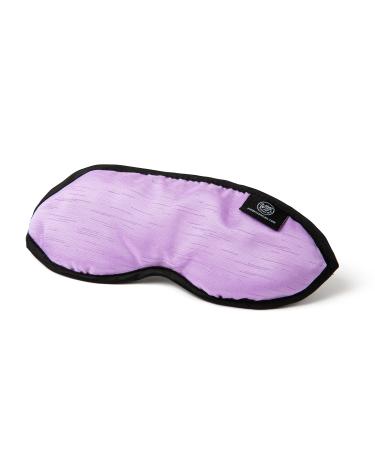 Wild Essentials Infusion Sleep Mask Infused with French Lavender Includes resealable Pouch to Keep Fresh Nose Bridge to Block Light Below Eyes Aromatherapy Calming Relaxing Purple
