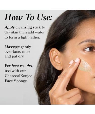 Julep Toning + Cleansing Exfoliating Face Cleanser Stick Soothing Dry Skin Cleanser with Lavender Oil Toning + Exfoliating - Buy Online on SooperMarket.com