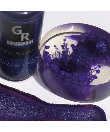 Metallic Alcohol Ink Set - 26 Vibrant Colors for Resin Art | Alcohol-Based Inks - Buy Online on SooperMarket.com