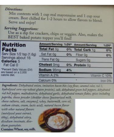 Wind & Willow Dip Mix Variety Pack - Cheesy Bacon, Chipotle Cheddar, Fiesta Ranchero - Buy Online on SooperMarket.com
