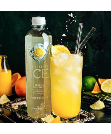 Sparkling Ice Classic Lemonade flavoured sparkling water with zero sugar and zero calories. Sparkling Ice drinks are packed with fun and fruity flavours for everyone to enjoy. (12 pack) Classic Lemonade (Classic) 503 ml (Pack of 12) - Buy Online on SooperMarket.com
