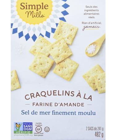 Simple Mills Almond Flour Crackers 482 g - Buy Online on SooperMarket.com