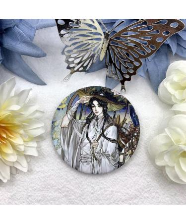 Heaven Official's Blessing Cosplay Set - 17-Piece Hua Cheng & Xie Lian Accessories | Keychains Brooches Stickers - Buy Online on SooperMarket.com