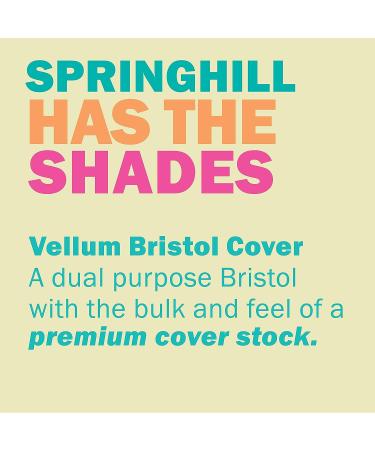 Springhill 8.5  x 11  Ivory Colored Cardstock Paper  67lb Vellum Bristol  147gsm  250 Sheets (1 Ream)   Premium Lightweight Cardstock  Vellum Printer Paper with Textured Finish   056000R Ivory 1 Ream | 250 Sheets Letter ... - Buy Online on SooperMarket.com