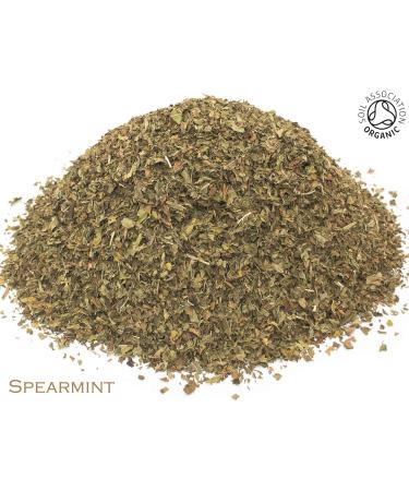 Organic Spearmint Leaf Pure Herbal Infusion (25 Unbleached Tea Bags - 50g) - Buy Online on SooperMarket.com