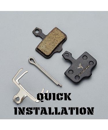 Sram Avid Disc Brake Pads for Elixir & Level Series - 2 Pairs (Resin, Semi-Metallic, Sintered Metal) - Buy Online on SooperMarket.com