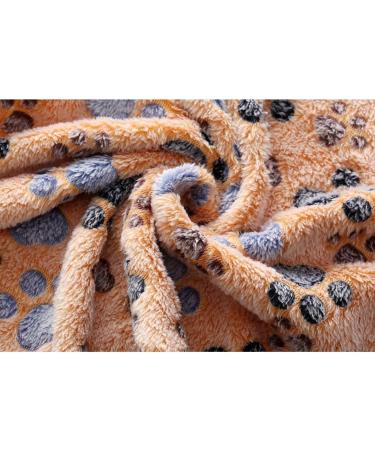 Premium Fleece Pet Blanket Flannel Throw Pack - Super Soft & Fluffy - Paw Small - 3 Pack - Buy Online on SooperMarket.com
