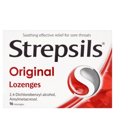 12 x Strepsils Original Lozenges 16 Lozenges