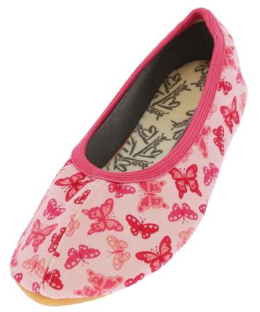 Beck Girls Papillon Gymnastics Shoes 23 EU Pink