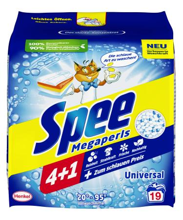 Spee Megaperls 4+1 19 wash loads Fresh 1.14 kg (1 pack)