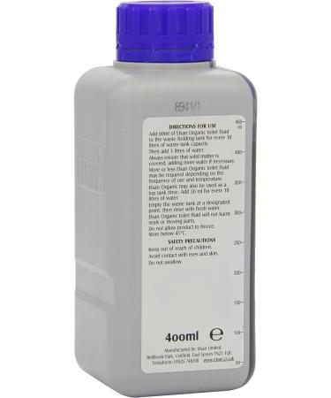 Elsan Organic Toilet Fluid 400 ml - Buy Online on SooperMarket.com