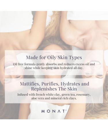 MONAT BE PURIFIED Oil-Free Moisturizer - Lightweight Pore Refining Vegan Skincare for Deep Hydration & Radiant Skin - Shop Internationally - Buy Online on SooperMarket.com