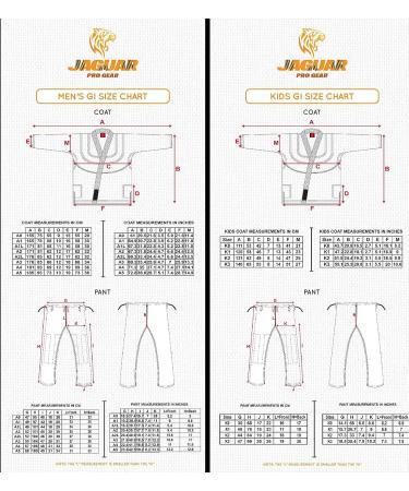 Jaguar Organo Organic Cotton BJJ Gi Uniform Kids Adults IBJJF Compliant A-3 - Buy Online on SooperMarket.com