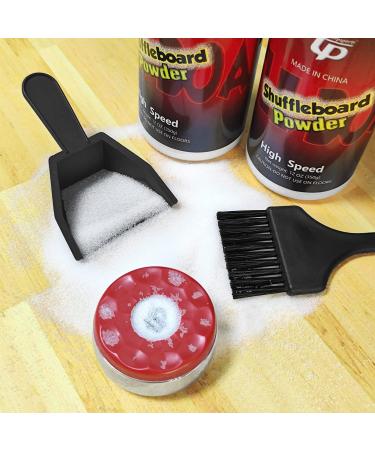 TORPSPORTS Shuffleboard Powder Wax Set - Includes Sand Wax, Dustpan, and Mini Broom - Buy Online on SooperMarket.com