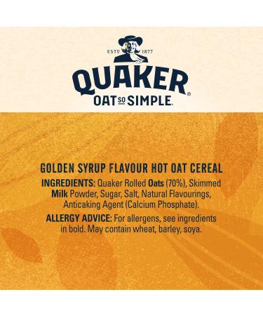 Quaker Oat So Simple Golden Syrup Porridge Pots 57 g (Pack of 24) - Buy Online on SooperMarket.com