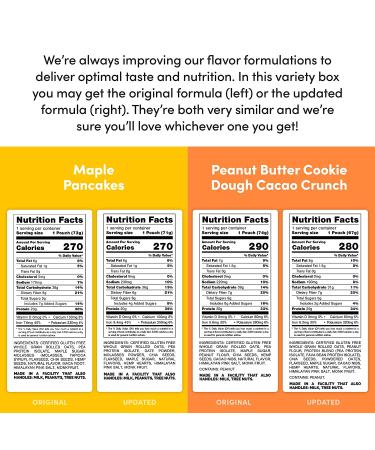 Oats Overnight Ultimate Variety Pack - High Protein & Fiber Breakfast Shake - Gluten Free & Non GMO - 16 Pack + BlenderBottle - Buy Online on SooperMarket.com