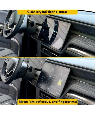 Rivian R1T / R1S Screen Protectors - Easy Install, No Bubbles - Clear PET Film for Navigation, Dash, and Back Screens - Buy Online on SooperMarket.com