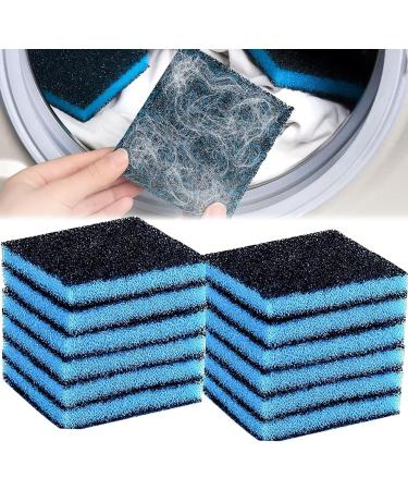 JHIALG Washing Machine Clothing Hair Removal Reusable Collector Cleaning Tools Pet Hair Remover For Laundry Suitable Cleaning Sponge Blue 12PCS - Buy Online on SooperMarket.com