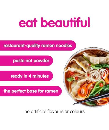 itsu ramen ready spicy broth - ribbon tied ramen noodles multipack with spicy broth (6 Pack x 86g) - Buy Online on SooperMarket.com