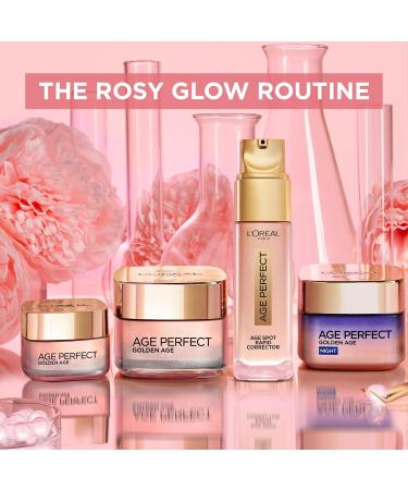 L'Oreal Paris Age Perfect Golden Age Rapid Spot Corrector for Mature Skin Niacinamide and Exclusive Peony Native Cells Reduces Appearance of Dark Spots 50ml - Buy Online on SooperMarket.com
