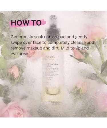 Cocoon Rose Micellar Water | Organic Hydrating Makeup Remover for Dry & Normal Skin | 4.73 fl oz - Shop Now - Buy Online on SooperMarket.com