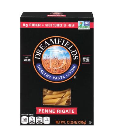 Dreamfields Pasta Dreamfields Healthy Pasta Living Penne Rigate, 13.25-Ounce Boxes (Pack of 12)