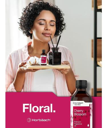 Cherry Blossom Fragrance Oil 4 fl oz | Premium Grade for Diffusers, Candles, Soap Making | Horbaach - Buy Online on SooperMarket.com