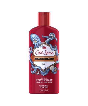 Old Spice Krakengard 2 in 1 Mens Shampoo and Conditioner 12 Ounce