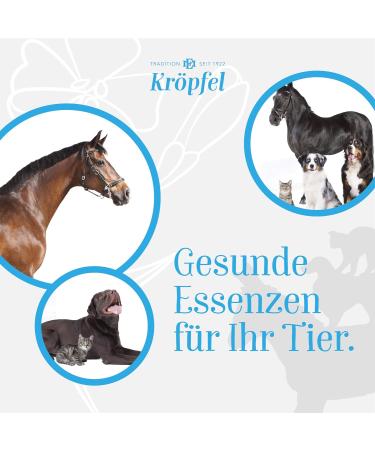 Kr p l Premium Linseed Oil for Animals - 1000ml Omega 3 Dietary Supplement for Horses Dogs & Cats - High-Quality Cold-Pressed Flax Seed Oil - Made in Austria - Buy Online on SooperMarket.com