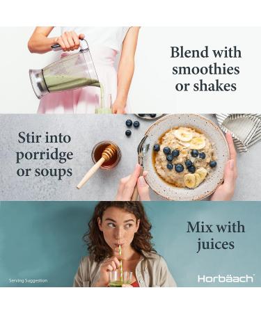 Prebiotic Fibre Supplement 250g | Gut Health Support Vegan Powder | FOS Inulin & Oat Bran Beta Glucans | Horbaach - Buy Online on SooperMarket.com