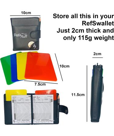 RefStuff RefSwallet Soccer Referee Wallet Scorepad - Official Notebook for Match Scoring - Buy Online on SooperMarket.com