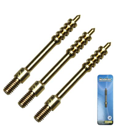 MaximalPower Gun Cleaning Jag .22/.223 Caliber 8-32 Thread Brass 6460-22 Brush