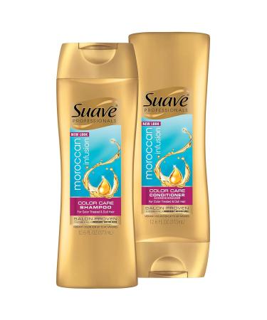 Buy Suave Professionals Color Care Conditioner Moroccan Infusion 12.6 oz - Best for Color-Treated Hair | International Shipping Available - Buy Online on SooperMarket.com