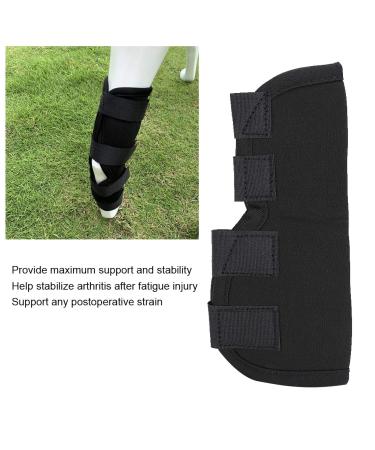 Stability Support Dog Leg Support Neoprene Pet Knee Guard Stabilize Arthritis for Dog Leg Guard(Black L) - Buy Online on SooperMarket.com