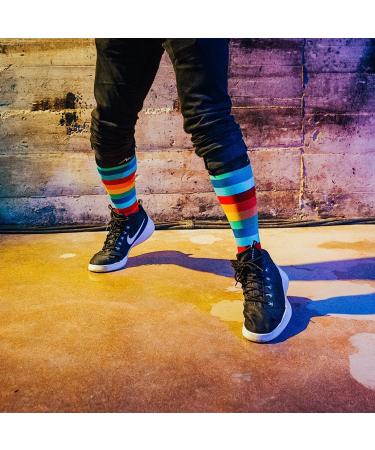 NEWZILL Rainbow Stripes Compression Socks 20-30 mmHg for Women & Men - Large-X-Large - Buy Online on SooperMarket.com
