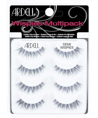 Ardell Multipack Lashes Demi Wispies - 12 pairs & duo eyelash glue Dark & Clear 5 Count - Buy Online on SooperMarket.com
