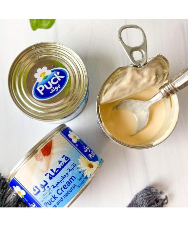 Puck Pure & Natural Cream: Fresh, Creamy, Great for Savory & Sweet Dishes - 6oz (Pack of 3) - Buy Online on SooperMarket.com