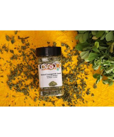 Premium Taj Kasoori Methi Fenugreek Leaves - 1oz (28g) Pack - Buy Online on SooperMarket.com