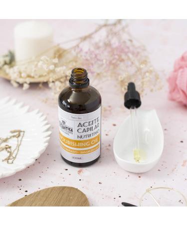 MI REBOTICA : Nourishing Hair Oil 100ml : Hair Vitamins : Hair Oil | With Castor Argan Jojoba Almond and Grape Seed | Moisturises Nourishes and Repairs the Hair Tips - Buy Online on SooperMarket.com