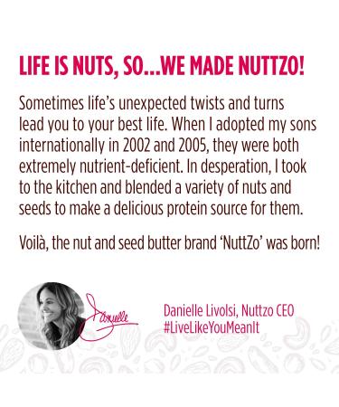 Nuttzo Paleo Power Fuel 7 Nut & Seed Butter Crunchy - 12 oz | Healthy Snack & Nut Butter - Buy Online on SooperMarket.com