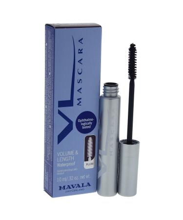 Mavala Mascara Volume & Length Waterproof Plum 0.32oz - Long-Lasting Formula for Bold, Voluminous Lashes - Buy Online on SooperMarket.com