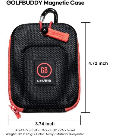 Golf Buddy Laser Lite Rangefinder | Magnetic Case | Slope Compensation | Fast & Accurate Measurement | Vibration Alert | 3 Targeting Modes | 6X Magnification - Buy Online on SooperMarket.com