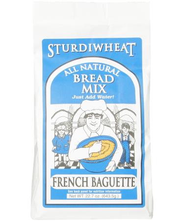Sturdiwheat All Natural Bread Mix, French Baguette, 22.7-Ounce Package (Pack of 4)