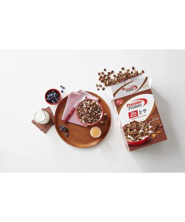 Premier Protein Chocolate Almond Cereal - High Protein Breakfast or Snack with Real Almonds - 30 oz - Buy Online on SooperMarket.com