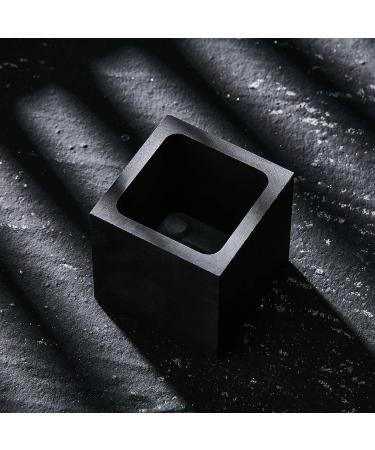 Graphite Ingot Mold for Gold, Silver, Copper Casting - 40x40x45mm, 1000g Gold/500g Silver - Buy Online on SooperMarket.com