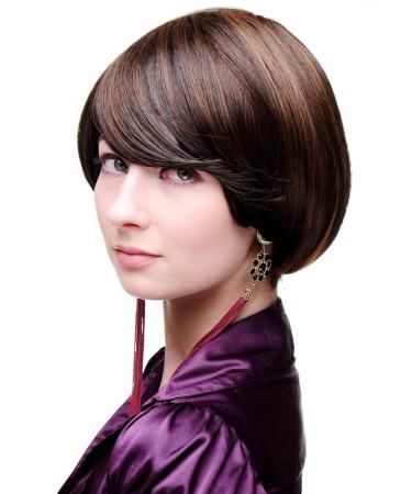 WIG ME UP Short Bob Wig in Brown Tones - Stylish & Versatile SA063-2T30 for International Shipping - Buy Online on SooperMarket.com